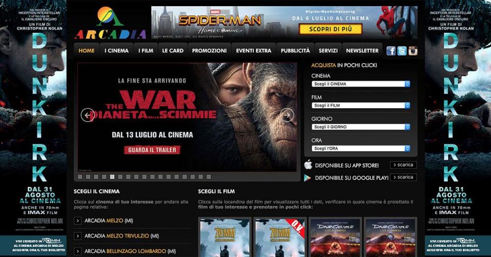Creazione e gestione siti per cinema - Immagine: 2